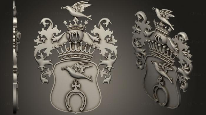 3D model coat of arms 22 (STL)